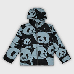 Ветровка с капюшоном женская Panda summer song, цвет: 3D-черный