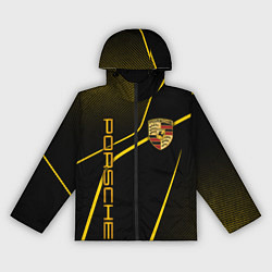 Женская ветровка Porsche - Gold line