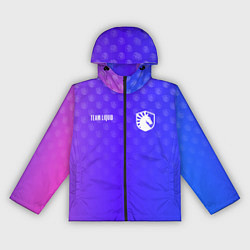 Ветровка с капюшоном женская Форма Team Liquid, цвет: 3D-черный