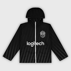 Ветровка с капюшоном женская Форма BIG black, цвет: 3D-белый