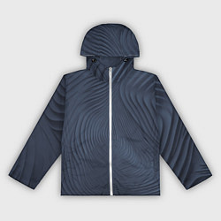 Ветровка с капюшоном женская Фантазия антрацит, цвет: 3D-белый