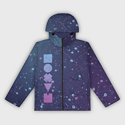 Ветровка с капюшоном женская Все равно, цвет: 3D-черный