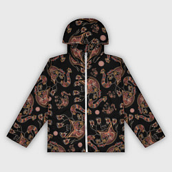 Ветровка с капюшоном женская Слон индийский, цвет: 3D-белый