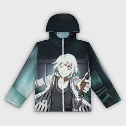 Ветровка с капюшоном женская Suzuya Juuzou, цвет: 3D-белый