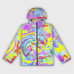Ветровка с капюшоном женская Flash of colors, цвет: 3D-черный