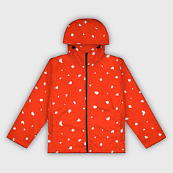 Ветровка с капюшоном женская Я - мухомор, цвет: 3D-черный