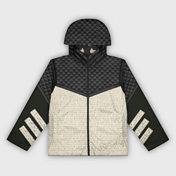 Ветровка с капюшоном женская Ворон-Nevermore, цвет: 3D-черный