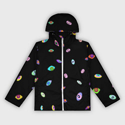 Ветровка с капюшоном женская Kaufmo Abstracted The Amazing Digital Circus, цвет: 3D-белый