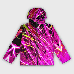 Женская ветровка Розовые энергетические линии