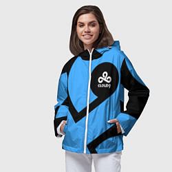 Ветровка с капюшоном женская Cloud9 - fan art, цвет: 3D-белый — фото 2