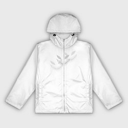 Ветровка с капюшоном женская Zxc face, цвет: 3D-белый