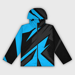 Ветровка с капюшоном женская Geometry racing, цвет: 3D-черный