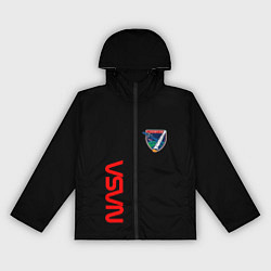 Женская ветровка Nasa space logo steel