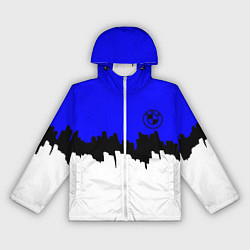 Ветровка с капюшоном женская BMW sport texture, цвет: 3D-белый