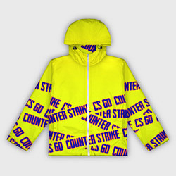 Ветровка с капюшоном женская Counter strike game, цвет: 3D-белый