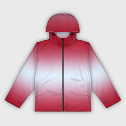 Ветровка с капюшоном женская Gradient color, цвет: 3D-черный