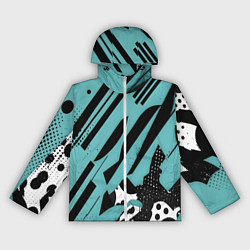 Ветровка с капюшоном женская Спорт динамика скорость, цвет: 3D-белый