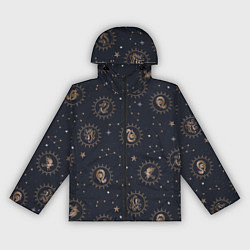 Ветровка с капюшоном женская Все факультеты Хогвартса, цвет: 3D-черный