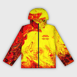 Женская ветровка Arctic Monkeys - ядовитые подтеки