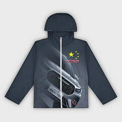 Ветровка с капюшоном женская Jetour, цвет: 3D-белый