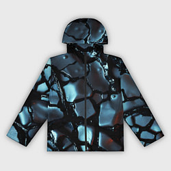 Ветровка с капюшоном женская The liquid substance is grey, цвет: 3D-черный