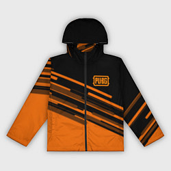 Ветровка с капюшоном женская PUBG geometry line, цвет: 3D-черный