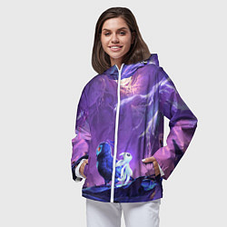 Ветровка с капюшоном женская Ori and the Will of the Wisps, цвет: 3D-белый — фото 2