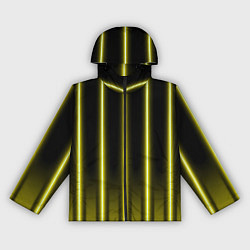 Ветровка с капюшоном женская Neon yellow, цвет: 3D-черный