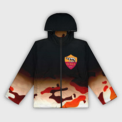 Ветровка с капюшоном женская Roma камуфляжный стиль, цвет: 3D-черный