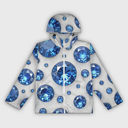 Женская ветровка Россыпь сапфиров