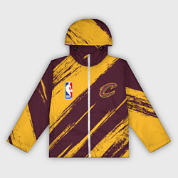 Ветровка с капюшоном женская Кливленд Кавальерс - команда НБА, цвет: 3D-белый