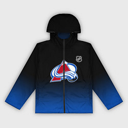 Ветровка с капюшоном женская Колорадо Эвеланш - градиент, цвет: 3D-черный