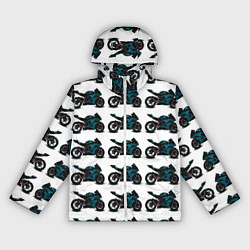 Женская ветровка Motorbike blue
