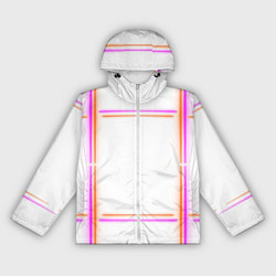 Женская ветровка Neon white orange pink
