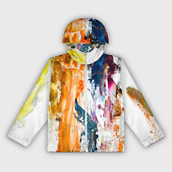 Женская ветровка Разноцветные мазки кисти на палитре художника