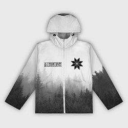 Ветровка с капюшоном женская Лес - это мой храм, цвет: 3D-белый