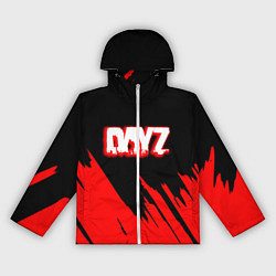 Ветровка с капюшоном женская Dayz штрихи красок, цвет: 3D-белый