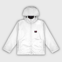 Ветровка с капюшоном женская Mercedes amg, цвет: 3D-белый