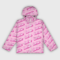 Ветровка с капюшоном женская Barbie Pattern, цвет: 3D-белый