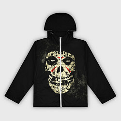Ветровка с капюшоном женская Misfits: Death Face, цвет: 3D-белый